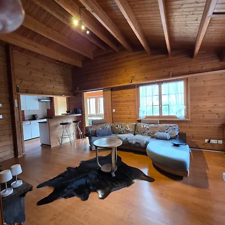Cozy In Alpine Village, Interlaken Region 公寓 Diemtigen